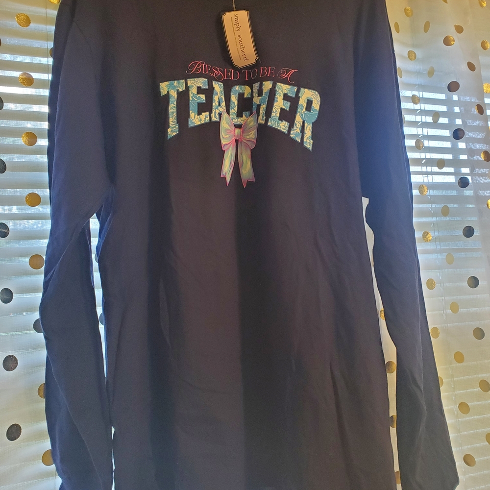 Simply Southern  Long Sleeve Teacher Shirt